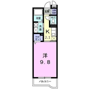 ODANNA 創・III【2階】の間取り