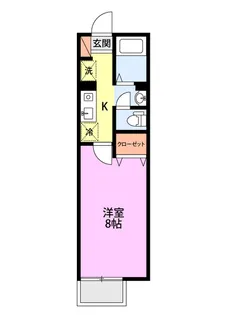 ちゅらハウス【2階】の間取り