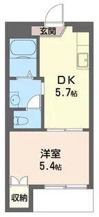 パークハイム小山【1階】の間取り