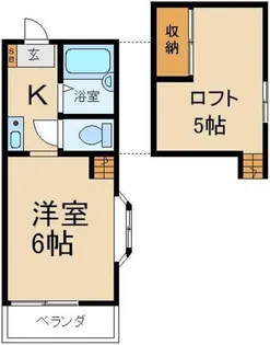 フォーレストヌカタ【1階】の間取り
