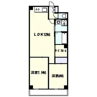 イチコウハイム【3階】の間取り