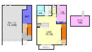 ミッレミリアの間取り