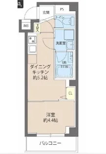レオーネ秋葉原【4階】の間取り