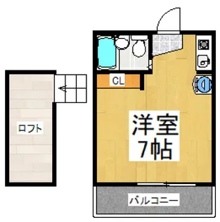 エステー小平【2階】の間取り