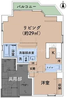 Urban Green【10階】の間取り