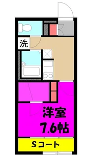 ユートピア白岡【2階】の間取り
