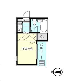 パレス田無【2階】の間取り