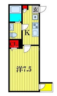 オーガスタABIKO【2階】の間取り