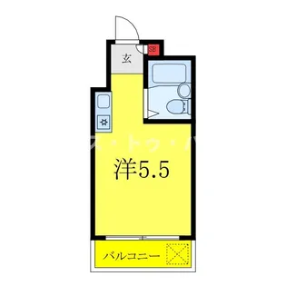 河本マンション【1階】の間取り