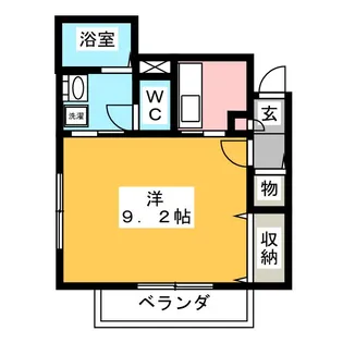 グリーンカーサ【2階】の間取り