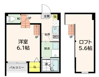 Bellezza【2階】の間取り