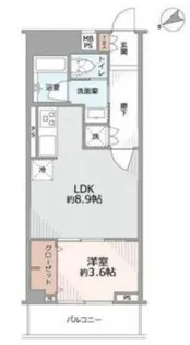 東海文京マンション【5階】の間取り