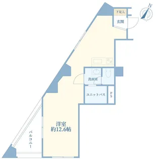 クレール芝【11階】の間取り