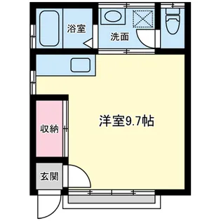 ハイツ26【1階】の間取り