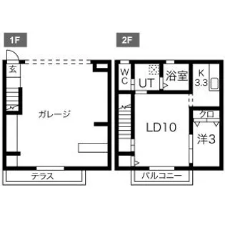 クラスティーナ160の間取り