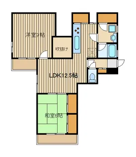 グランドール中村橋【3階】の間取り