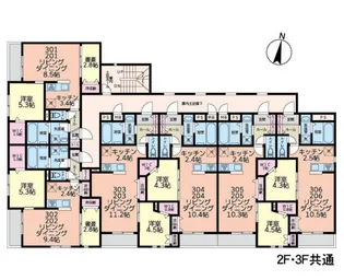 GARCIA【2階】の間取り