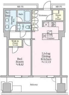 アークヒルズ仙石山レジデンス【13階】の間取り