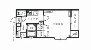 オーシャン高田【2階】の間取り