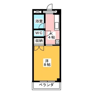 両下SKハイツ【1階】の間取り