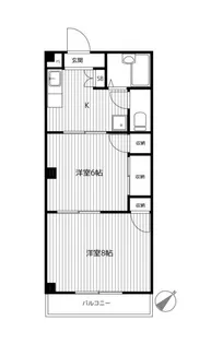カーサ・ベルデ【2階】の間取り