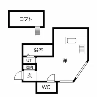 ルミエールアライII【2階】の間取り