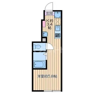 テアトロパッド【1階】の間取り