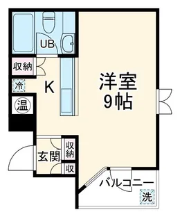 IK稲毛【2階】の間取り