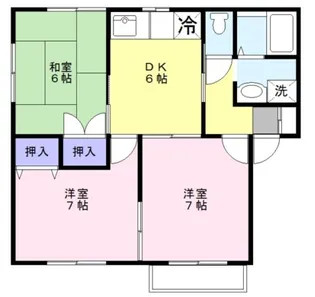 エス・ハウス【2階】の間取り