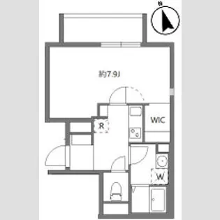 アリカ大森2【1階】の間取り