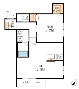 Blanc Foret【2階】の間取り