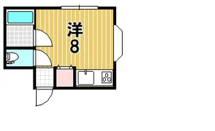 コーポグリーン【1階】の間取り