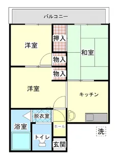 みすず荘【2階】の間取り