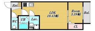NEXT YOU 稲田新町【2階】の間取り