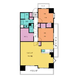 グレイス覚王山【4階】の間取り