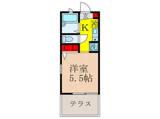 コモド高浜【1階】の間取り