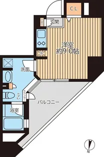 プライマルフロント錦糸町【7階】の間取り