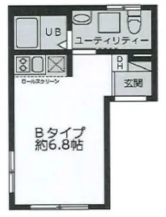 グローフォワード浅草【2階】の間取り