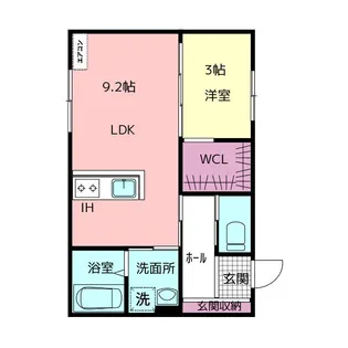 Felice駅南II【1階】の間取り