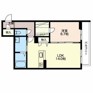 マストタウン一宮八幡【3階】の間取り