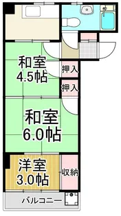 町田ファミール【2階】の間取り