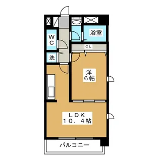 ADRIANA OCCHIO【5階】の間取り