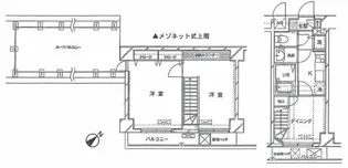 ドルチェ代々木の間取り