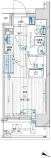 メインステージ白山II【3階】の間取り