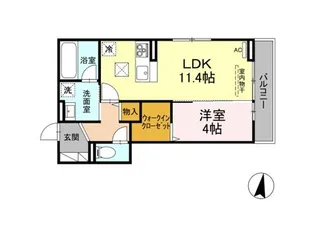 プライマリー【1階】の間取り