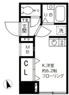 SK garden 葛西【2階】の間取り