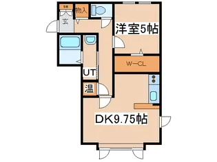 アメリカンドリームII【2階】の間取り