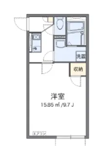 クレイノエスポワール町田【2階】の間取り