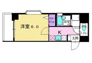 ヴェルデムーロ【9階】の間取り