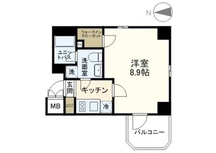Etervo新大久保【4階】の間取り